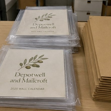 Customized wall calendars for agencies and client gifts