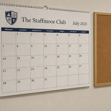 Customized wall calendars for franchises and branch networks