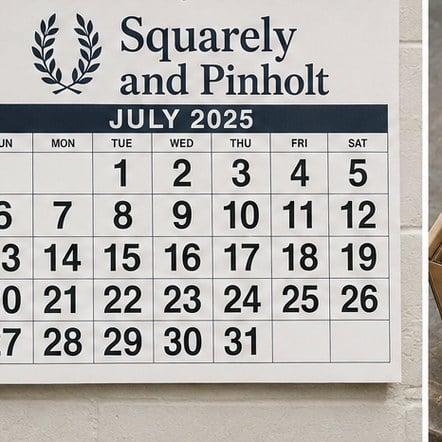 Workshop & Trade Wall Calendars